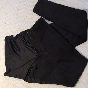 Loft black maternity jeggings sz 6